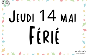 JEUDI 14 MAI FERIE PAS DE COURS DE JUDO
